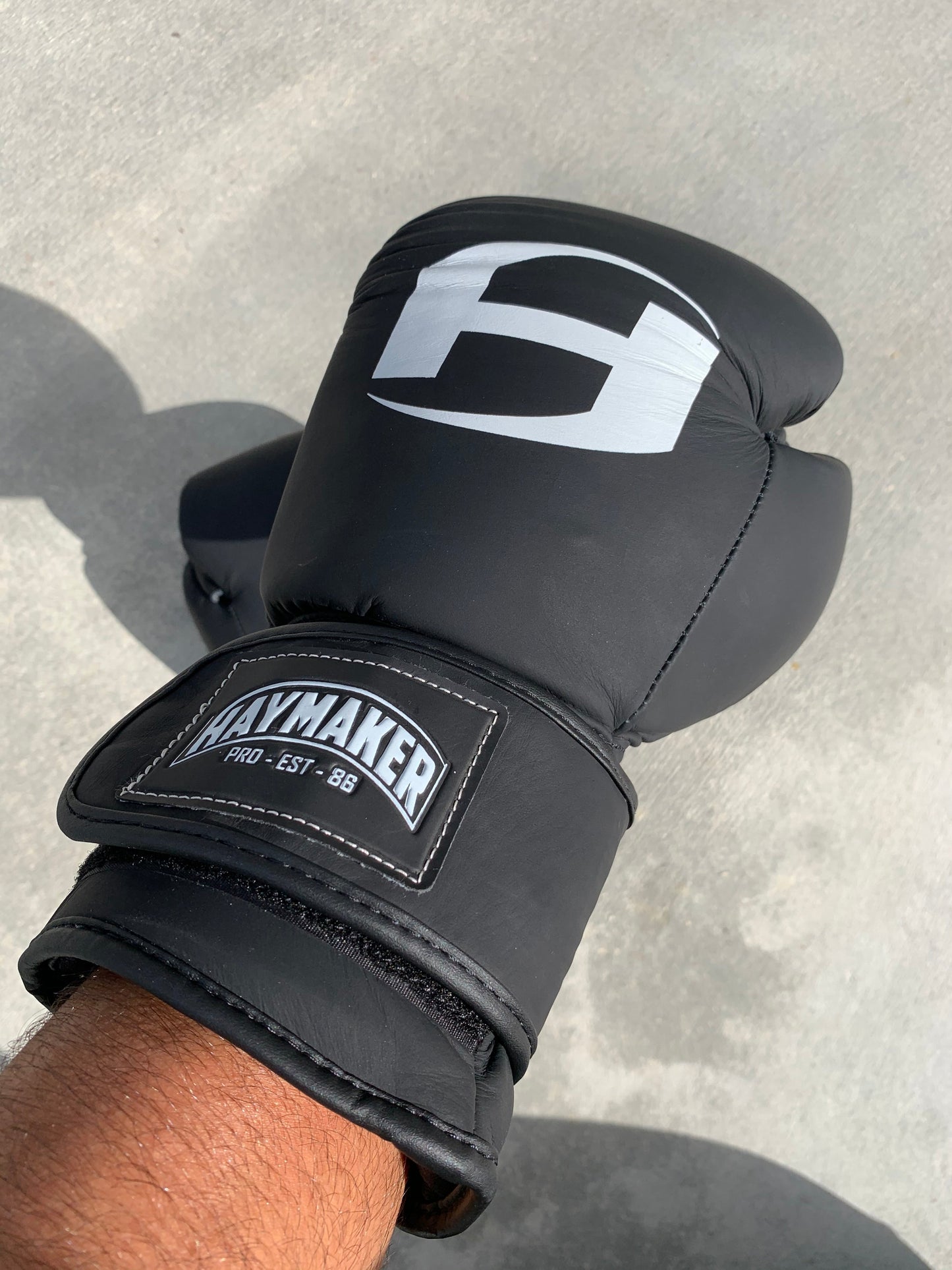 MATTE BLACK | PRO ELITE GLOVES 100% LEATHER