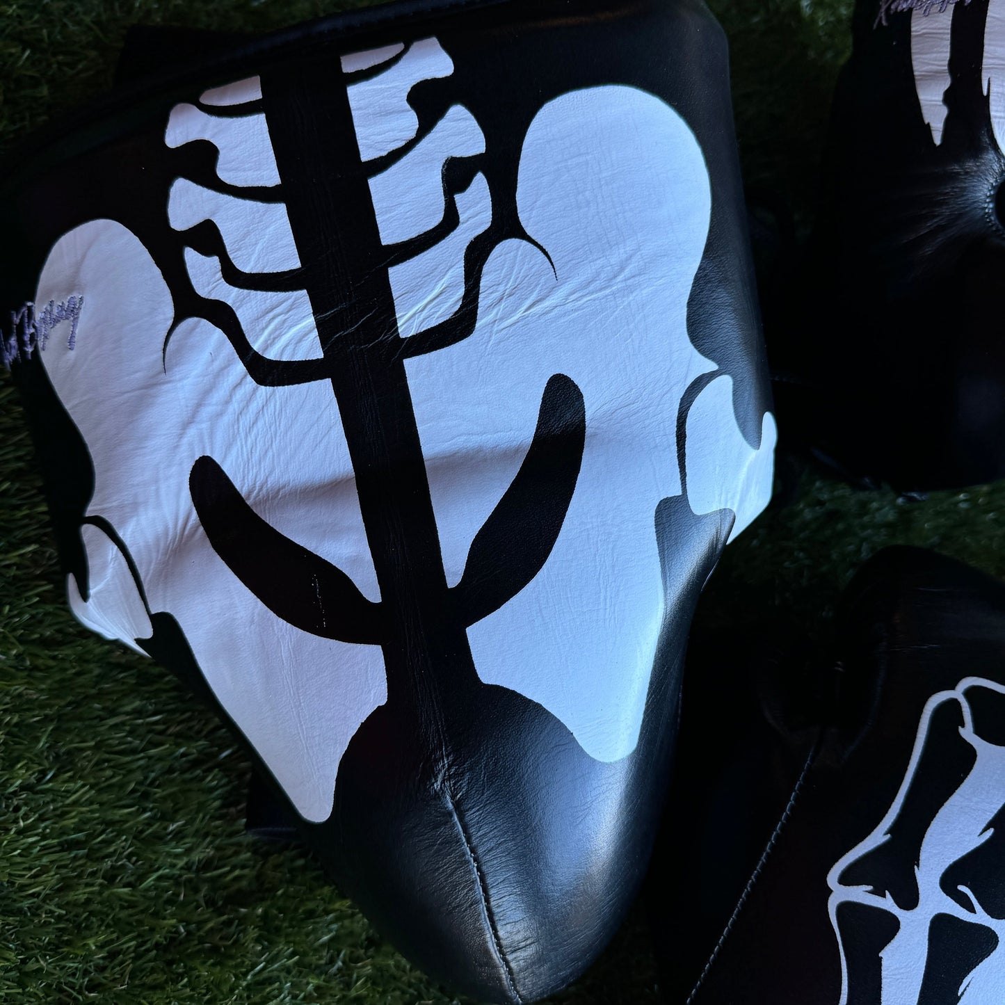 SKELETON PATRIOT | BOXING GLOVES & SPARRING SET | 100% LEATHER