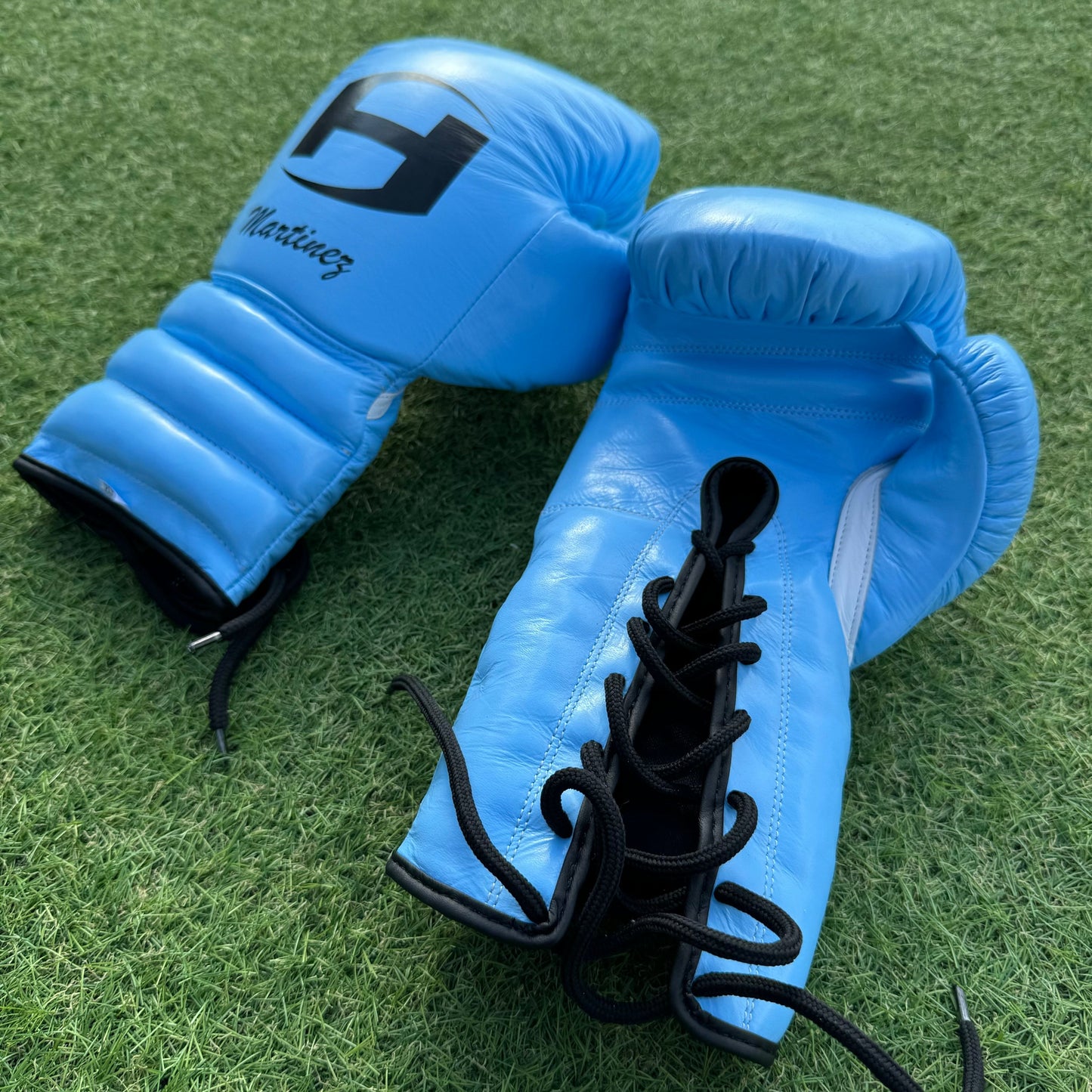 BABY BLUE | PRO ELITE GLOVES 100% LEATHER