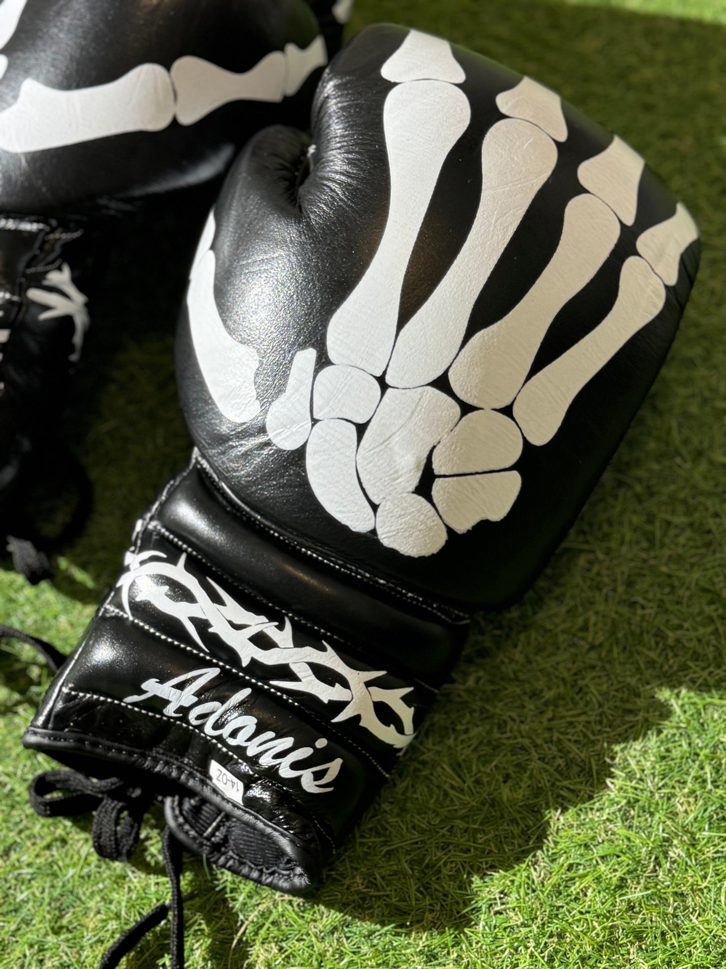 SKELETON HANDS | PRO ELITE GLOVES 100% LEATHER