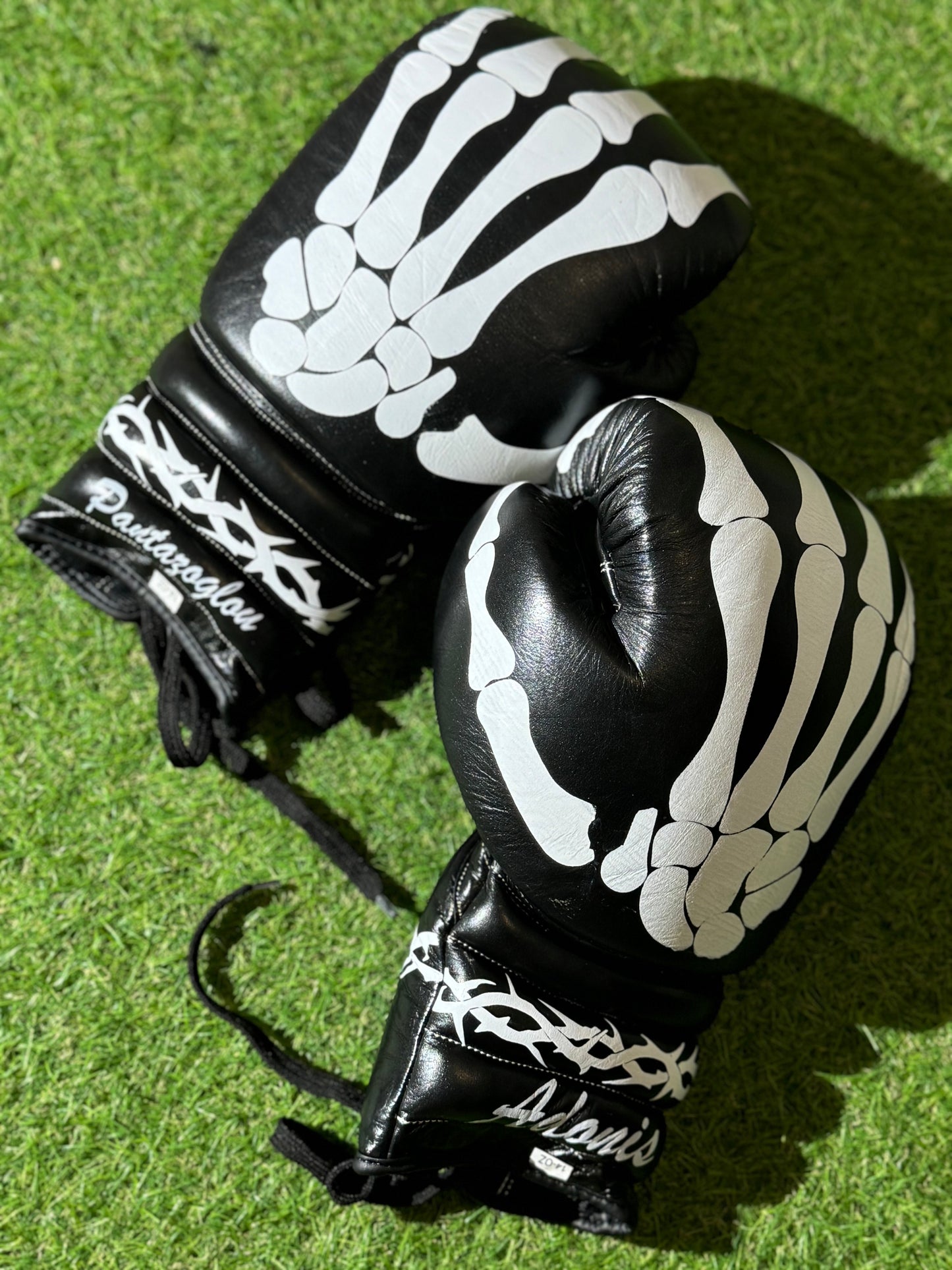 SKELETON HANDS | PRO ELITE GLOVES 100% LEATHER