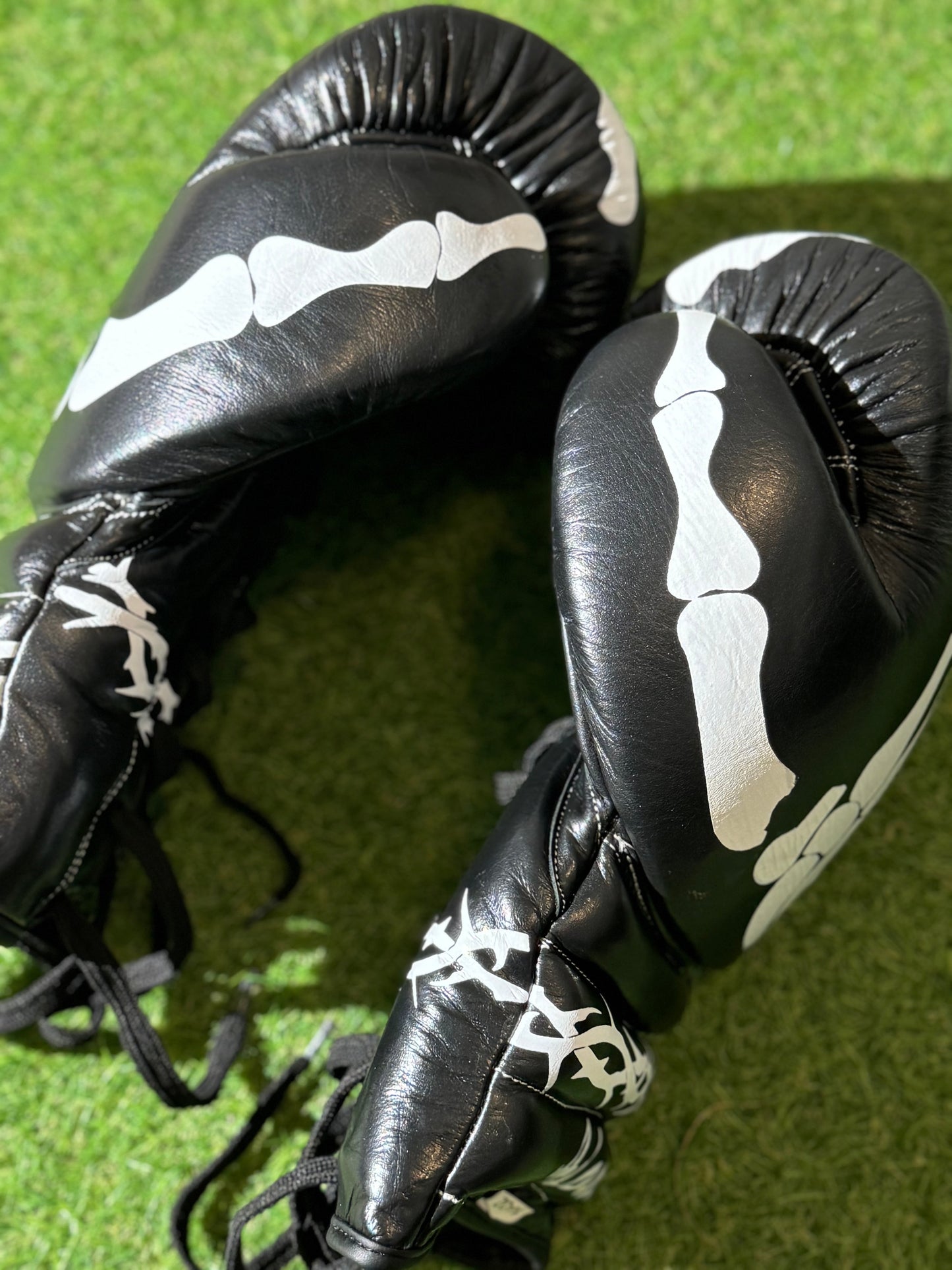 SKELETON HANDS | PRO ELITE GLOVES 100% LEATHER