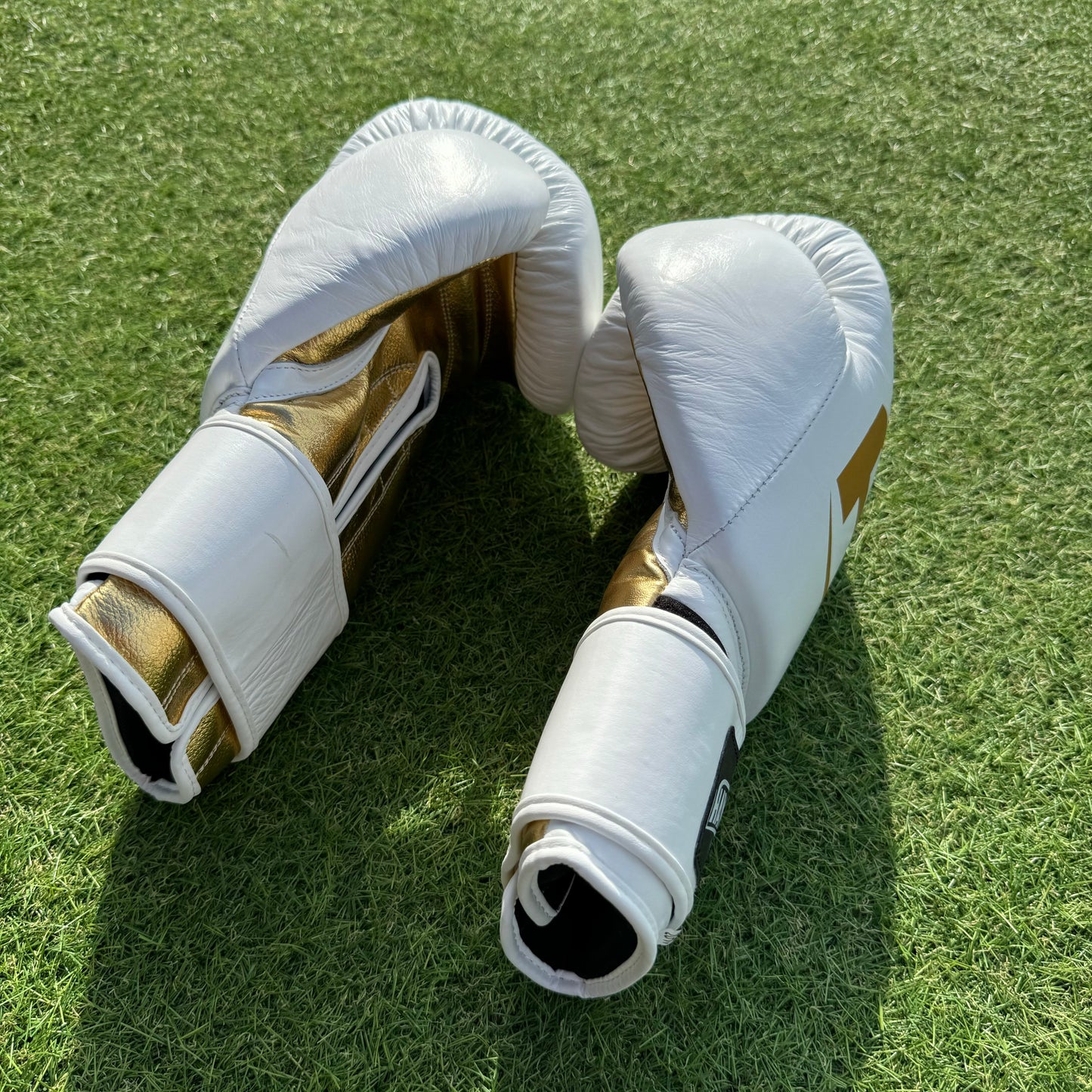WHITE GOLD | PRO ELITE | PRO ELITE GLOVES 100% LEATHER