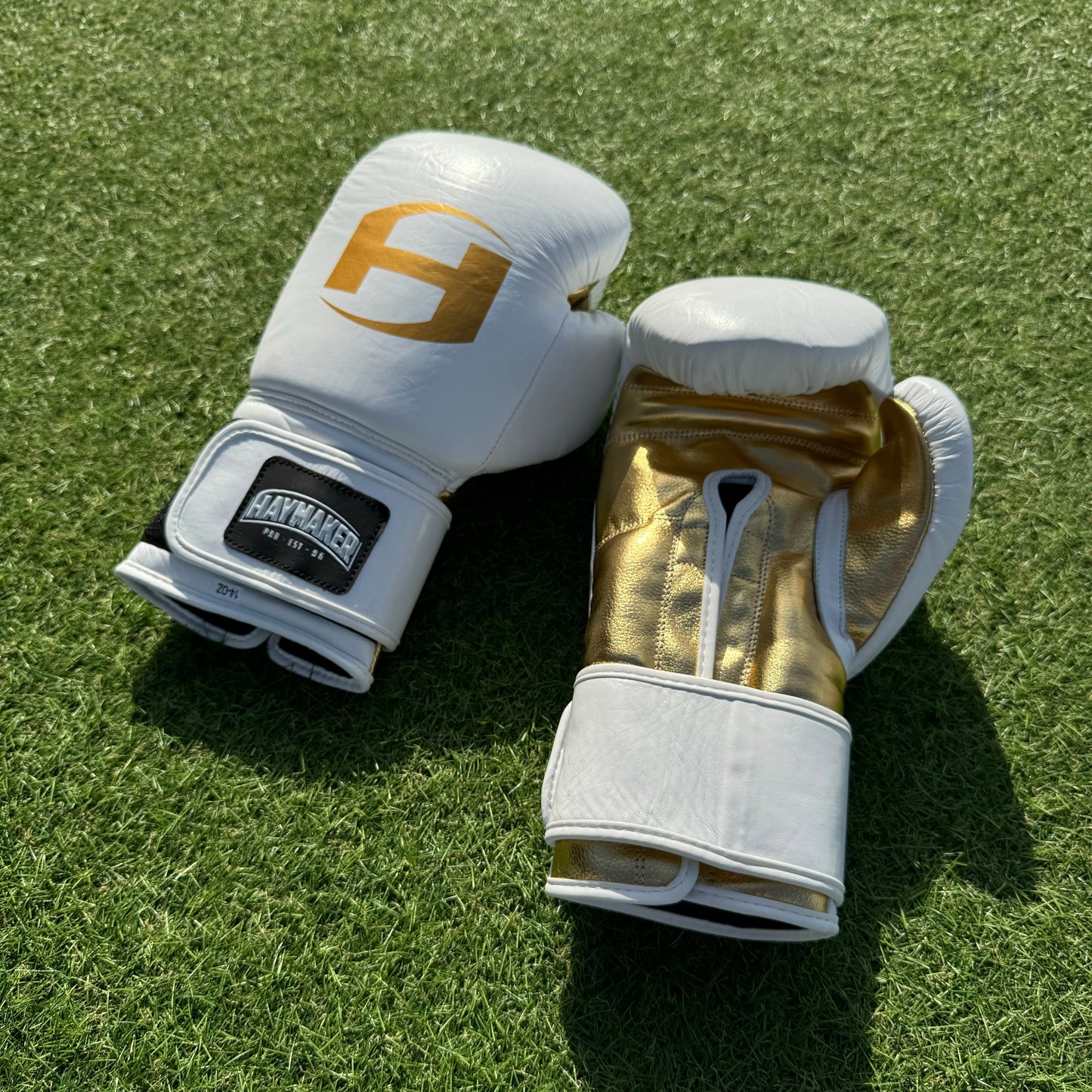 WHITE GOLD | PRO ELITE | PRO ELITE GLOVES 100% LEATHER