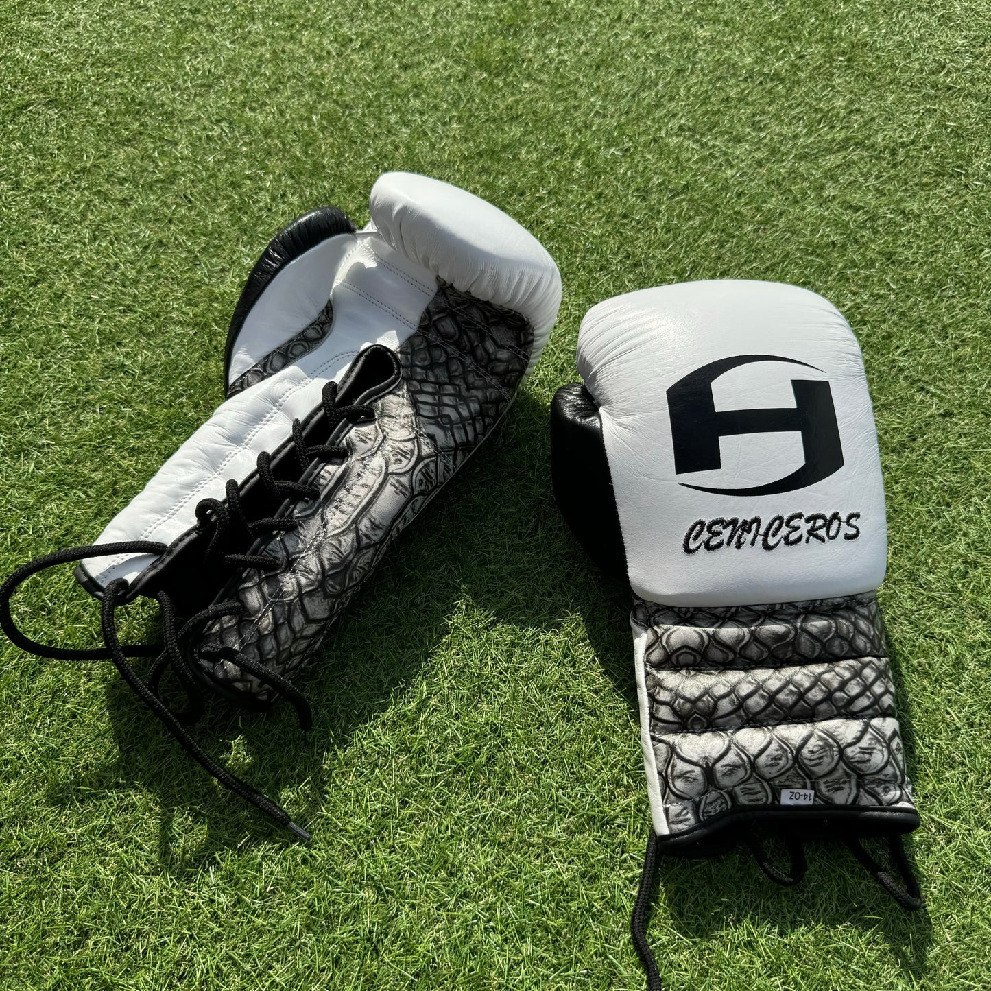 CROC PRINT | PRO ELITE GLOVES 100% LEATHER