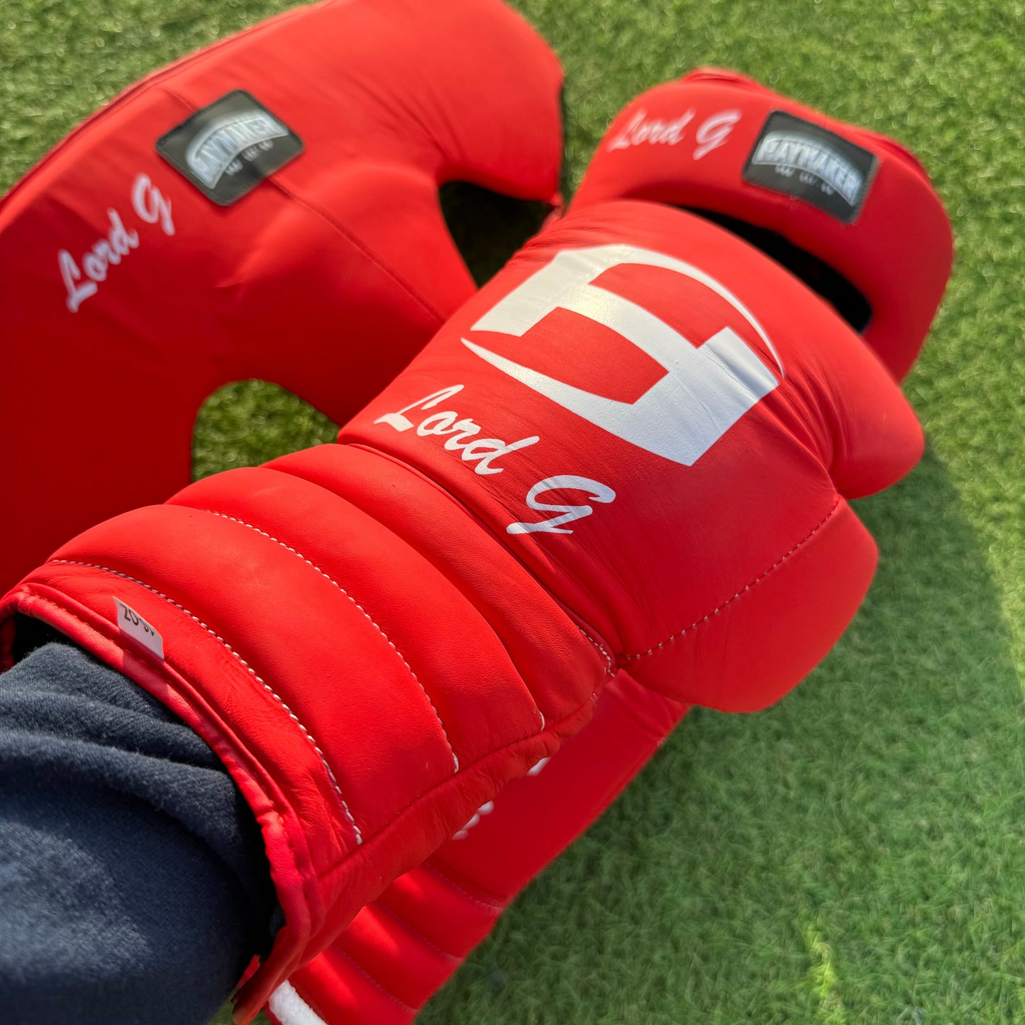 MATTE RED | BOXING GLOVES & SPARRING SET | 100% LEATHER
