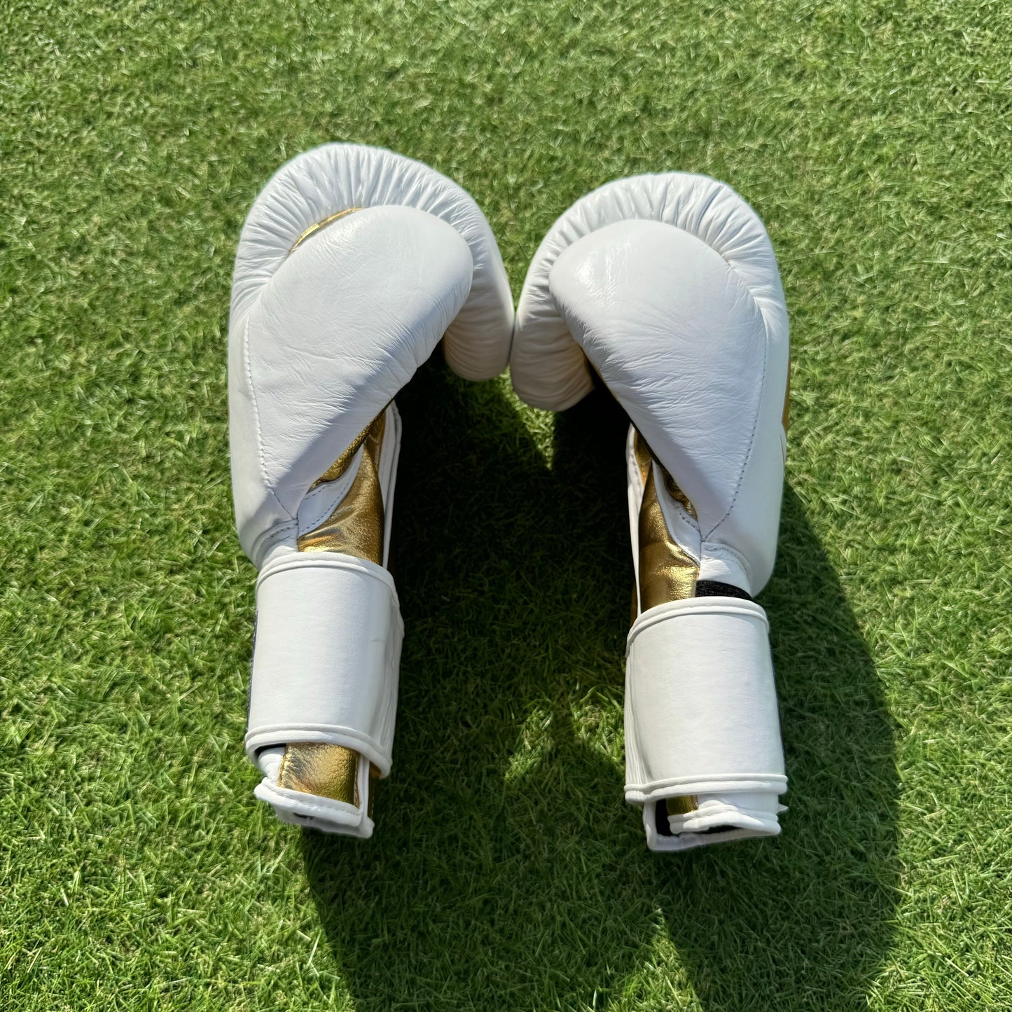 WHITE GOLD | PRO ELITE | PRO ELITE GLOVES 100% LEATHER