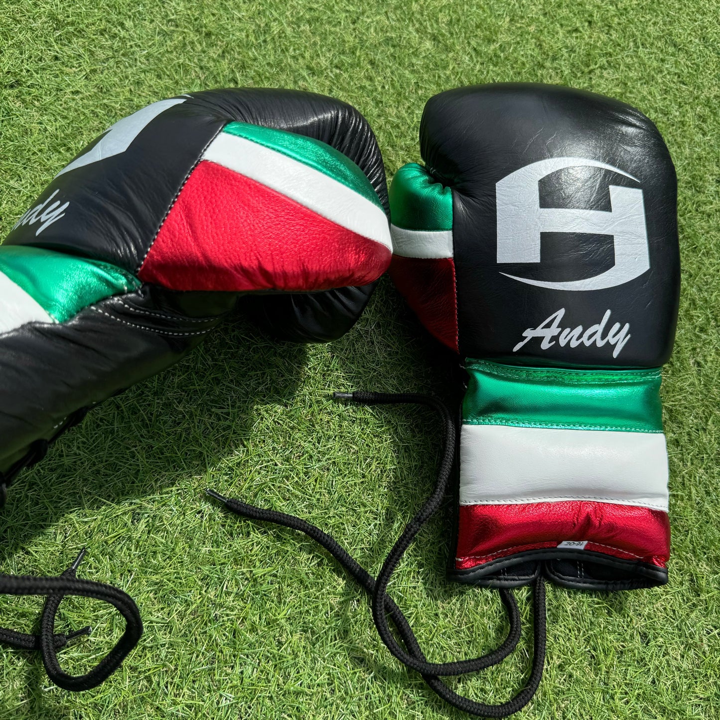 BLACK MEXICAN STYLE | BOXING GLOVES 100% LEATHER