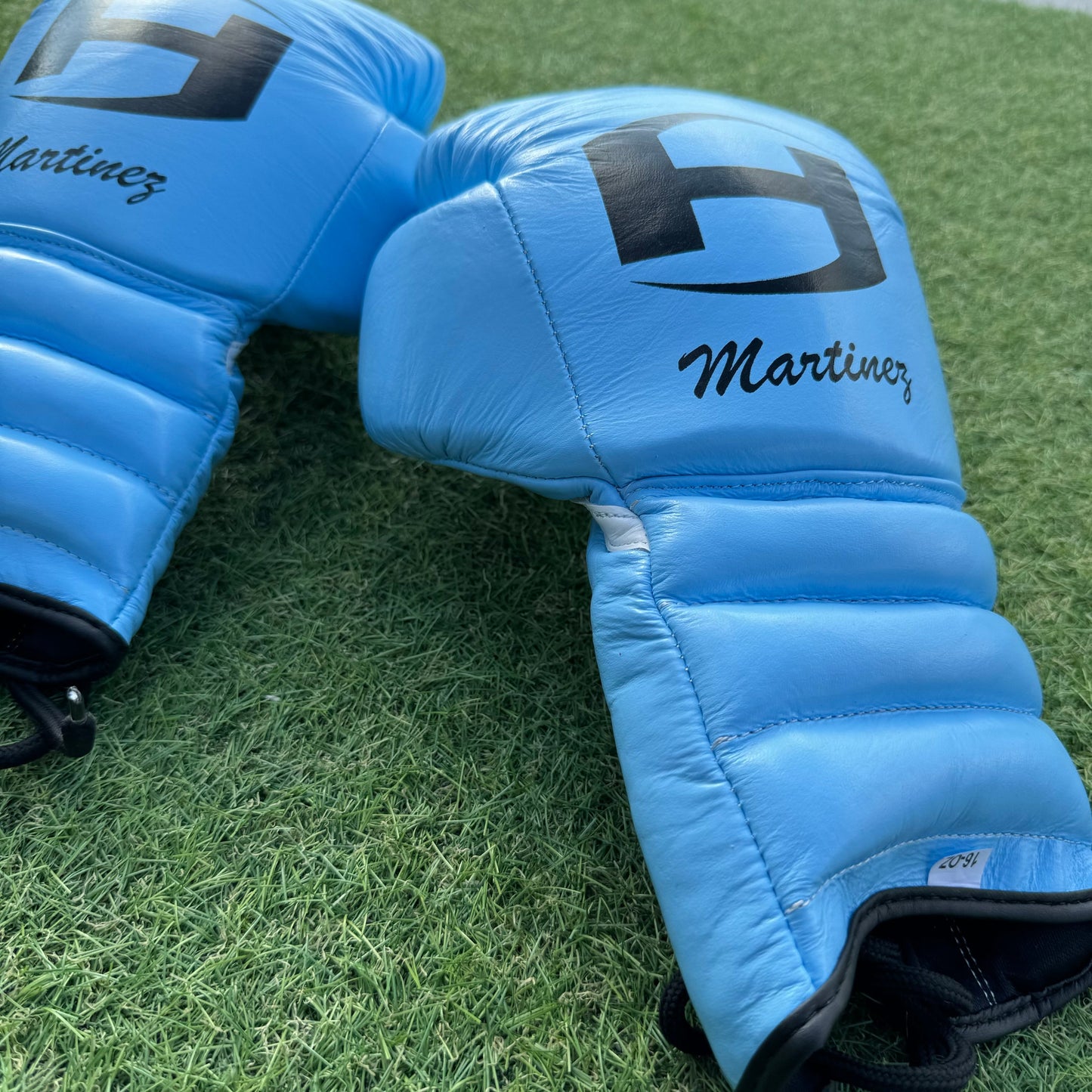 BABY BLUE | PRO ELITE GLOVES 100% LEATHER