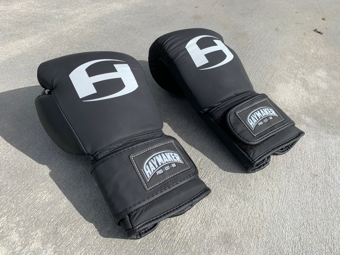 MATTE BLACK | PRO ELITE GLOVES 100% LEATHER