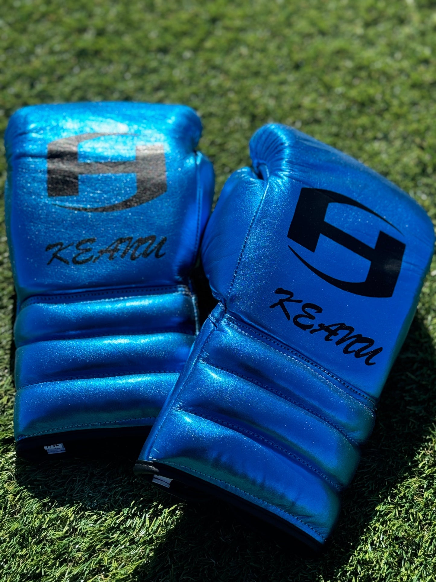 METALLIC TEAL | PRO ELITE GLOVES 100% LEATHER