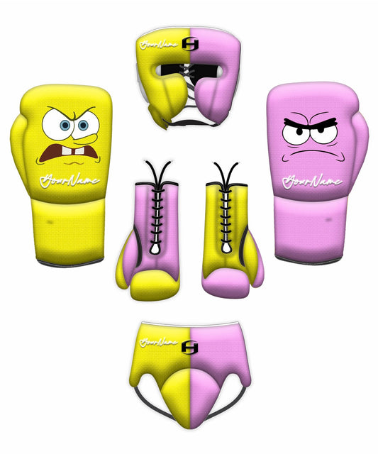 SB DESIGN | BOXING GLOVES & SPARRING SET 100% LEATHER