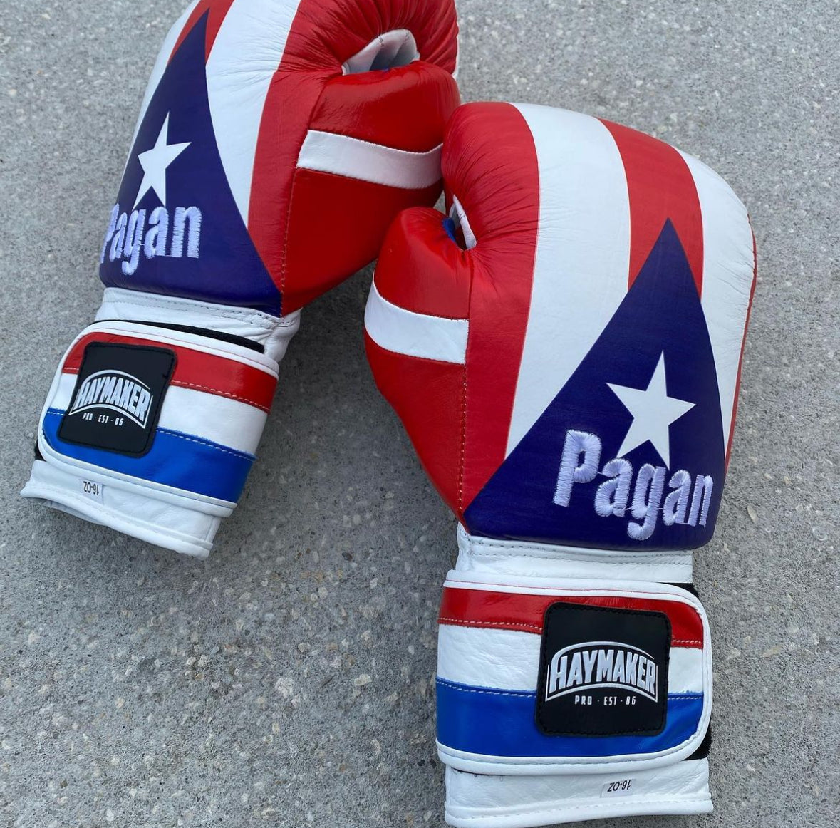 PUERTO RICO | PRO ELITE GLOVES 100% LEATHER