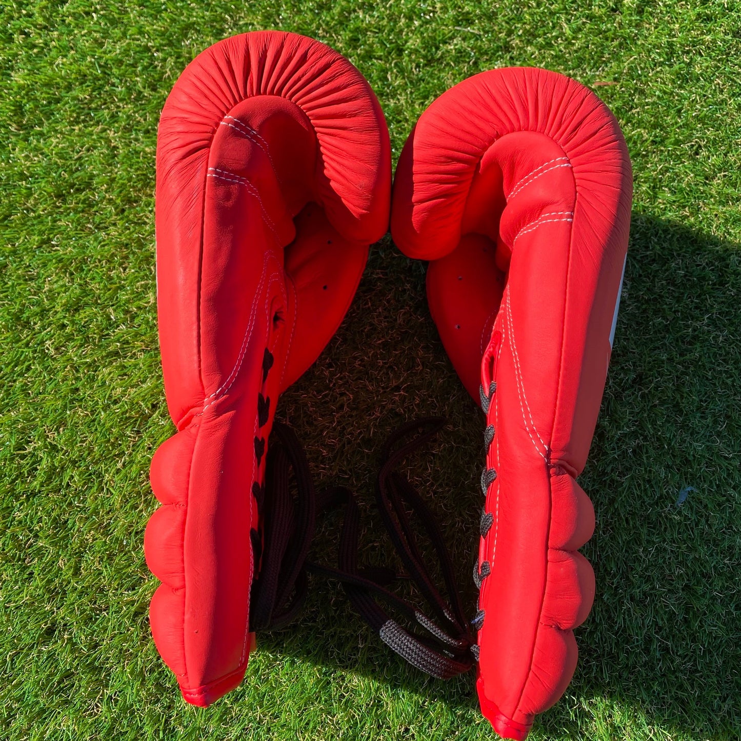 MATTE RED | PRO ELITE GLOVES 100% LEATHER