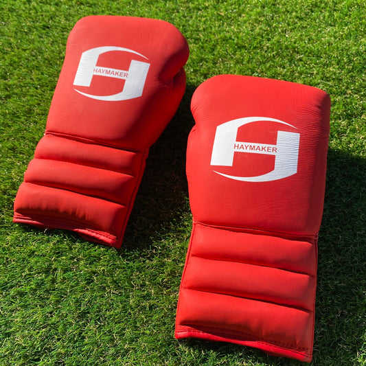 MATTE RED | PRO ELITE GLOVES 100% LEATHER